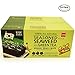 Roasted Seaweed with Green Tea Snack Strips, Lightly Salted and Seasoned [100% All Natural] with Olive Oil, Gluten Free! No MSG Vegan Friendly (Pack of 24)