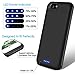 iPhone 6 Plus 6s Plus Battery Case 6800mAh,TQTHL Extended Rechargeable Backup Charging Case Protective Power Bank Support lightning port for iPhone 6S Plus/6 Plus 5.5inch - Black