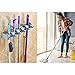 oobest Mop and Broom Holder, 5 Ball Slots with 6 Hooks Mop Holder for Home Tool Rack Storage & Organization