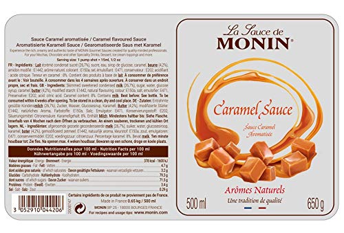 MONIN Gourmetsauce Caramel, 500 ml – Bild 4