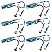 Dr.meter [Bitcoin Mining Dedicated Card 6-Pack VER 006C PCI-E 16x to 1x Powered Riser Adapter Card w/ 60cm USB 3.0 Extension Cable & MOLEX to SATA Power Cable GPU Riser Adapter (V006C)