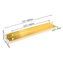 Cionyce 6 Pack Hidden Cabinet Pulls 7.87"/200mm
