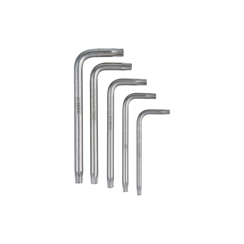 KING TONY 20505PR01 Set De 5 Wrenchs Xzn Cortas for DIYers & Professionals, Made for Repair and Installation tasks