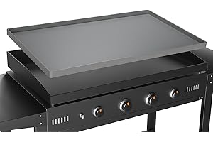 CARRY360 Grill Cover for Outdoor Grill Mat Silicone 28 inch for Blackstone Griddle Cover, BBQ Griddle Cover for Weber Grill Mat, Protect Griddle from Rodents, Insects, Debris and Rust (Gray)