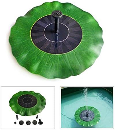 KaiCran Solar Fountain Floating Bird Bath Solar Power Fountain Garden Water Panel Pump Kit Pool Pond