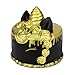 callm Squishies Cake Style Slow Rising Jumbo Squishy Toys Kawaii Cute Scented Squishies Kids Party Squishy Stress Reliever Toy (Black)