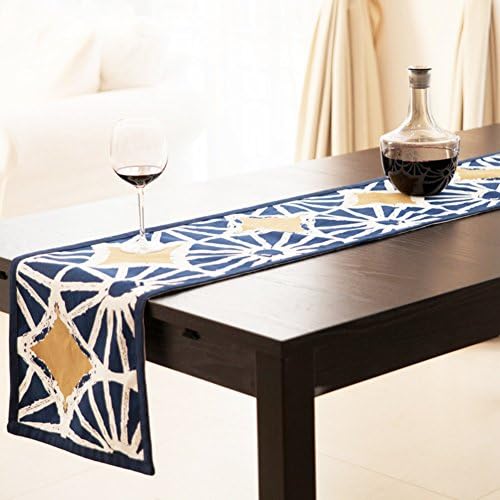 TRE [Mediterranean Table Runner]/Continental avoid Ironing table cover cotton napkins/ flag fabric bed-A 35x260cm(14x102inch)