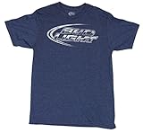 Bud Light Mens T-Shirt - Classic White Distressed Swoop Logo Image