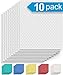 Swedish Wholesale Swedish DishCloths for Kitchen- 10 Pack Reusable Paper Towels Washable - Eco Friendly Cellulose Sponge Microfiber Dish Cloths - Kitchen Essentials - White