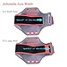 Triomph Armband for iPhone 8, 7, 6, 6S, Se, 5, 5C with Screen Protector and Key Cards Money Holder for Running, Workouts, Jogging - Orange