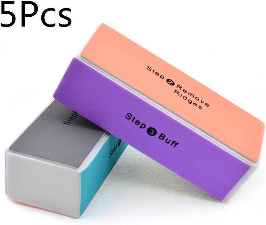 MIJORA-Buffer Block Polishing 4 Way Nail File Tools Nail Art for Nail Salon Manicure
