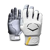 EvoShield ProStyle Protective Batting Gloves, White, X-Large
