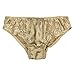 100% Natural Silk Women's Low Rise Panties with Lace[USL,Beige]