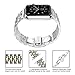 Aizilasa Apple Watch Band 42mm, Stainless Steel iWatch Replacement Band, Adjustable Metal Wristband Strap With Butterfly Clasp for Apple Watch Series 2 Series 1 Sport and Edition (Gold)