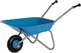 Rolly Toys Silver Blue Children's Wheelbarrow 25 kg Metal Bowl 2.5+ Years