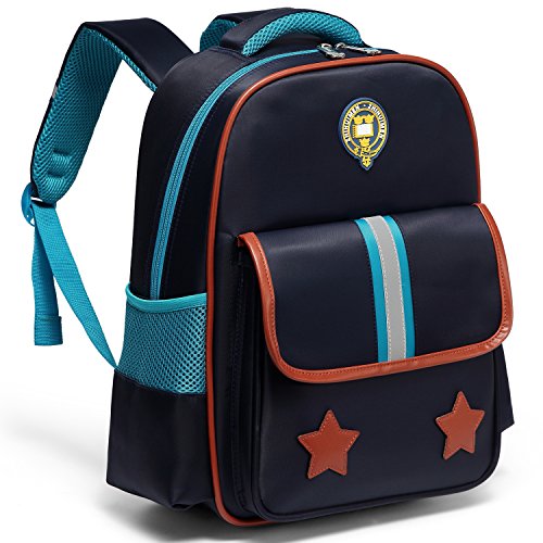 Buy Boys Backpack, Kasgo Kids Large Lightweight Waterproof Children Backpack for Preschool Navy