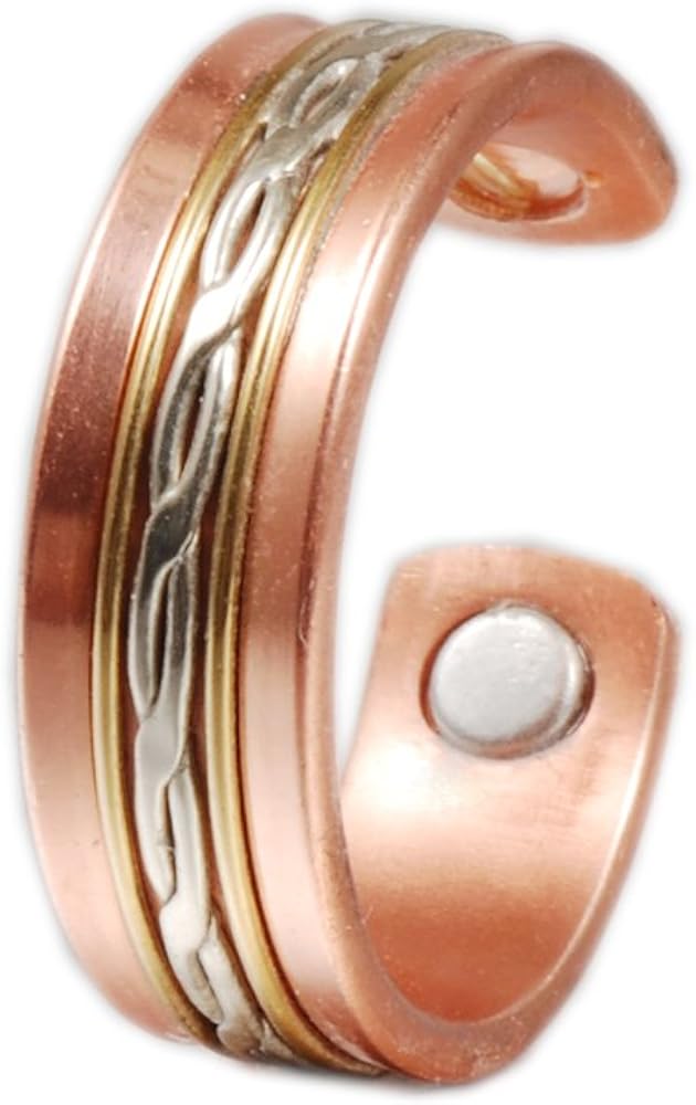 Wollet Copper Ring for Arthritis for Men Jewelry 70MM CPR
