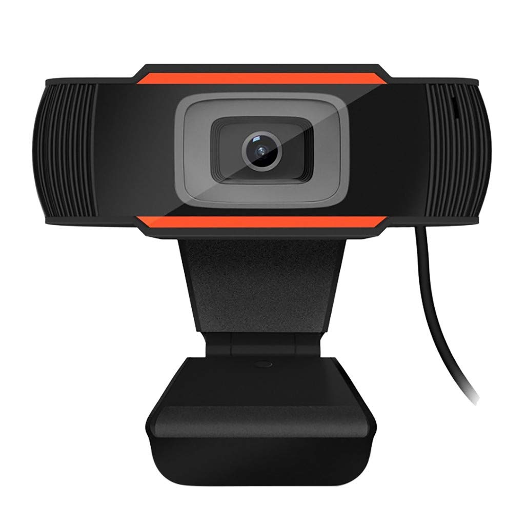 Auto Focus Webcam 720P Video Camera Microphone Recording Desktop Laptop 1MP USB2.0 Webcam (720P)