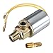 MagiDeal 12V 24V Train Truck Air Horn Electric Solenoid Valve Heavy Duty 1/4'' Chrome Pack of 1