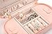 Vlando Small Tassels Travel Accessories Jewelry Box/Bag, Gift Box Packing (Pink)