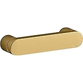 Kohler K73152-2MB Composed 3 Inch Center to Center Handle Cabinet Pull Vibrant Brushed Moderne Brass