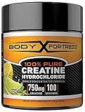Body Fortress 100% Pure Creatine HCL, Lemon Lime, 100 Gram