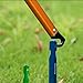 Ubens Camping Outdoor Hammer Aluminum Multi-function Hammer Tent Hammer with Carry Bag (Blue)