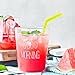 Tomnk Reusable Silicone Drinking rubber Straws, Extra Long Flexible Straws with Cleaning Brushes - for 20 30 oz Tumblers RTIC/Yeti - 12Pieces - BPA Free