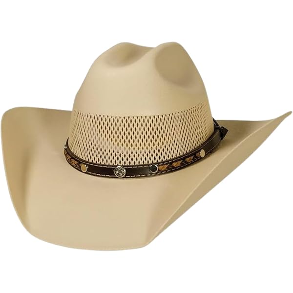 Authentic Mexican Vaquero Cowboy Hat – Palm Moreno Straw, UV Protection, Chin Strap