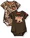 Carhartt Baby Boy 2pack, Camo/Green, 12M