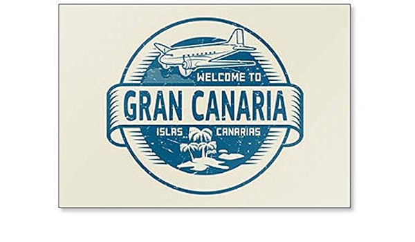 Imán para nevera con texto en inglés
