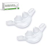 2-Pack Replacement Nasal Pillow Cushion Compatible with Swift FX - Ultra Soft Silicone CPAP Mask Cushion with Dual-Layer Technology for Perfect Seal - Premium Nose Pillows Cushions Only, Medium