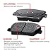 R1 Concepts Front and Rear Brakes and Rotors| Hardware Included| Front and Rear Ceramic Brake Pads and Rotors Kit| Fits 2005-2010 Honda Odyssey