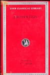 Propertius. With an English Translation by H E Butler.