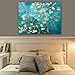Wieco Art Almond Blossom By Vincent Van Gogh Oil Paintings Reproduction Modern Extra Large Floral Giclee Canvas Prints Flowers Pictures on Canvas Wall Art for Home Office Decorations XL