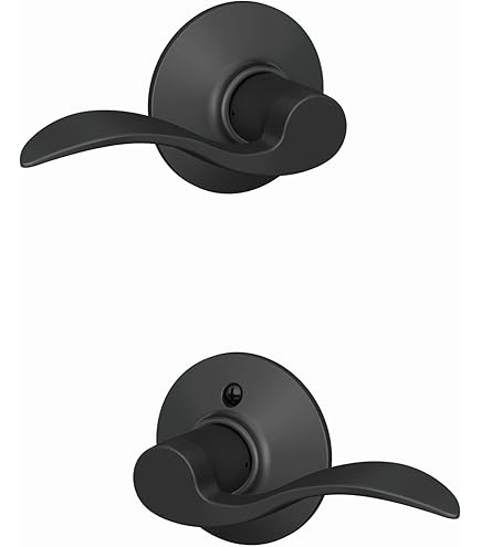 Schlage F40 ACC 622 Accent Door Lever, Bed & Bath Privacy Lock