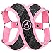 Gooby - Active X Step-in Harness, Choke Free Small Dog Harness with Synthetic Lambskin Soft Strap, Pink, Medium