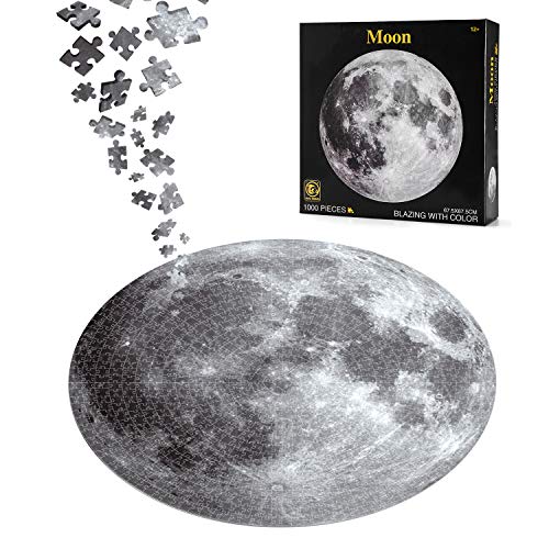 Jigsaw Puzzle for Adults 1000 Pieces, ACSTEP Moon Adult Jigsaw Puzzles