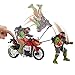 Teenage Mutant Ninja Turtles Movie 2 Out Of The Shadows Raphael With Motorcycle Vehicle With Figure