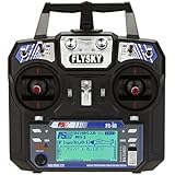 GoolRC Flysky FS-i6 AFHDS 2A 2.4GHz 6CH Radio System Transmitter for RC Helicopter Glider with FS-iA6 Receiver Mode 2