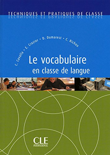 Le  vocabulaire en classe de langue