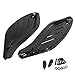 Senkauto Black Adjustable Side Wing Air Deflectors Fairing for Harley Touring Classic FLHT 96-13 (Balck)