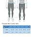 Przewalski Men's Padded Cycling Tights, Bike Pants, Quick-Dry & Windproof