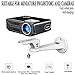 Angle Adjustable Projector Mount,LANMI Mini Projector Wall Mount, Projector Hanger with Load 11 lbs Length 7.87