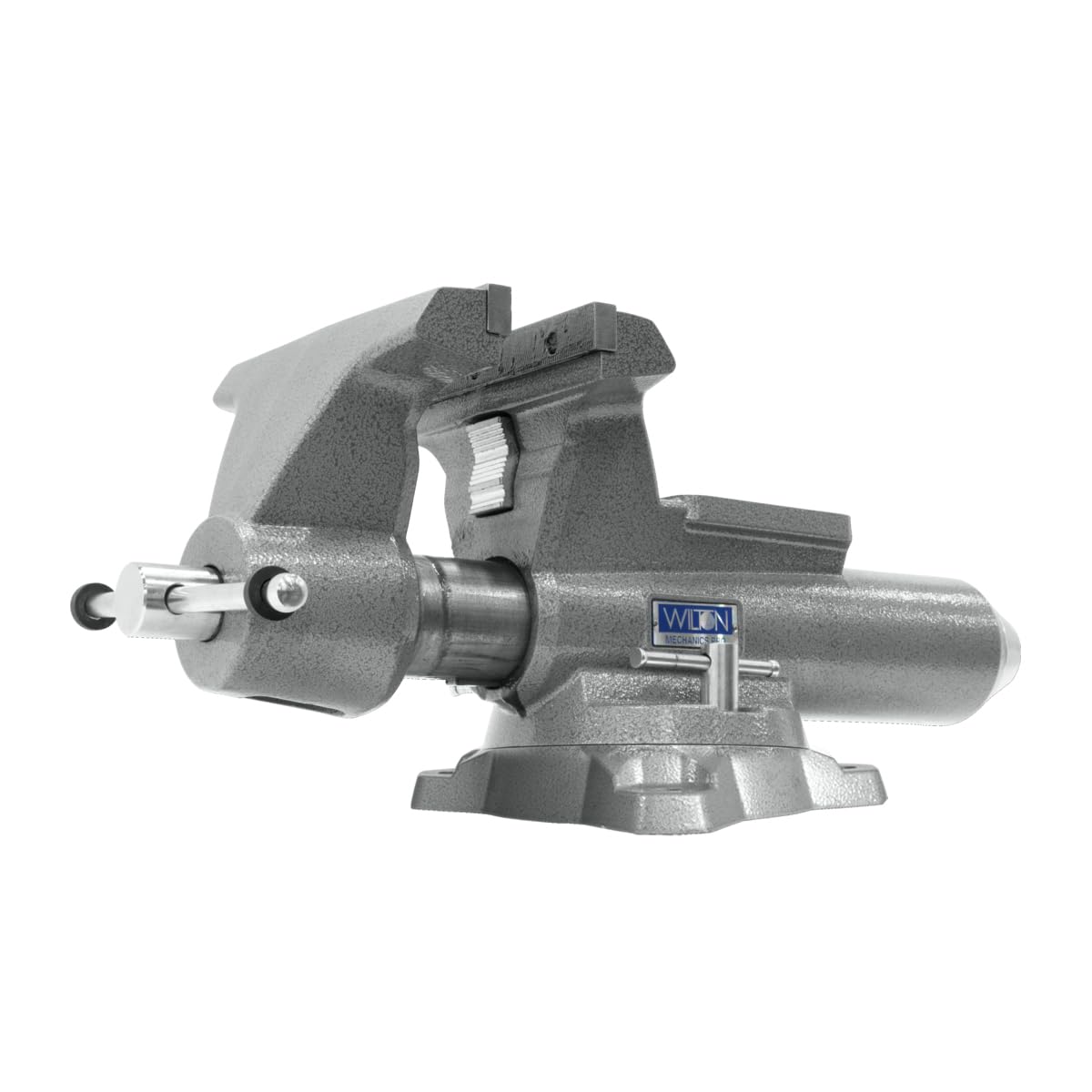 Photo 1 of Wilton Mechanics Pro Bench Vise, 10" Jaw(Width-12", Opening-5-1/4") Throat (Model 8100M), gray