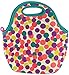 Built NY Gourmet Getaway Neoprene Lunch Tote, 12 in, Dot Candy Fuschia