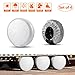 HEALiNK RV Tire Covers Set of 4 for RV Wheel Waterproof Oxford Tires Protector Covers for Motorhome Truck Trailer Camper Auto (27'' for Tire Diameter 68cm, Tire Width 25cm)