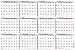 Wet Erase - Large Yearly 2018 Laminated Wall Calendar - Horizontal Planner (2018 - 24 x 36)