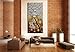 Asdam Art - (100% Hand Painted 3D)Oil Paintings On Canvas Modern Home Decor Wall Pictures for Living Room Bathroom Handmade Wall Art Framed Large Artwork (24x48 inch)