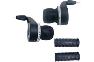 BIFROST MTB Bike Bicycle 3X6 Speed Twist Grip Gear Shifter Rubber Handle DIP 21S Mountain Shift